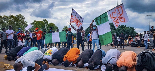 muslim endsars protesters