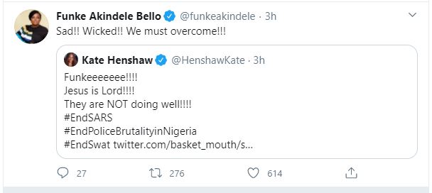  Funke Akindele shares