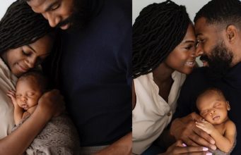 Mike Edwards flaunts wife