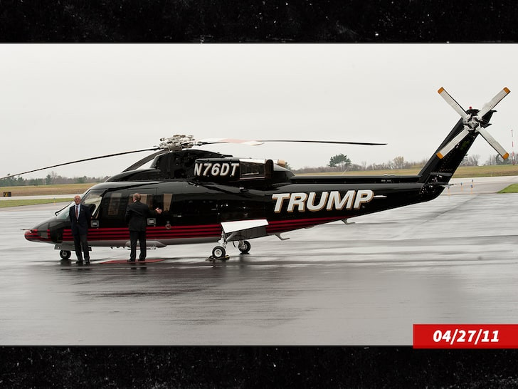 donald trump helicopter 