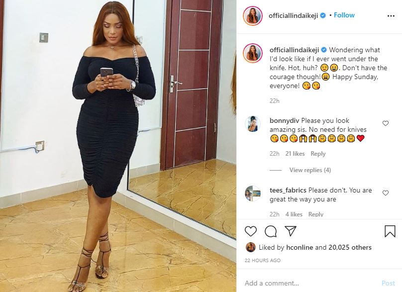 linda ikeji reveals