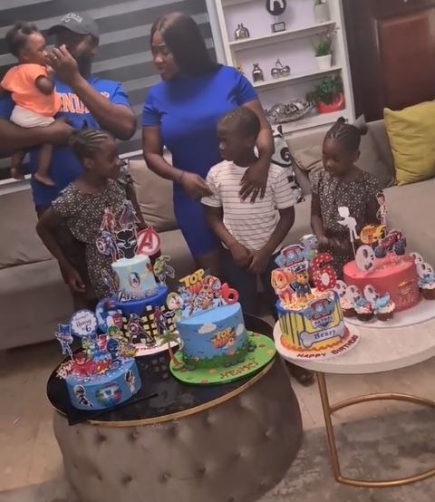 mercy johnson celebrates