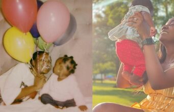 Simi celebrates daughter