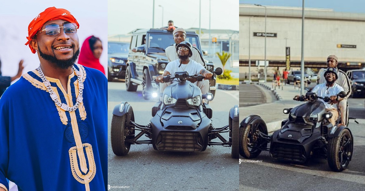 Davido welcomed
