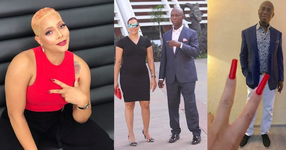 “I’d rather be in a polygamous marriage” – Zambian lady, Phyliss, writes as she shares pictures with Ned Nwoko.
