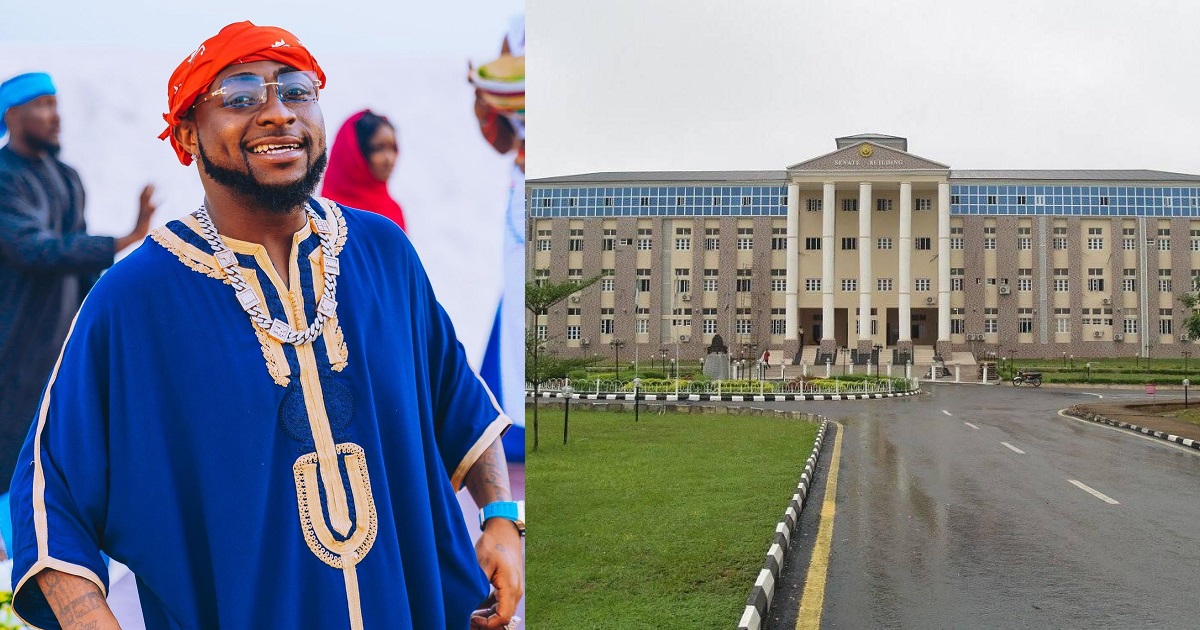 Davido shows off his father’s school, Adeleke University (Video)