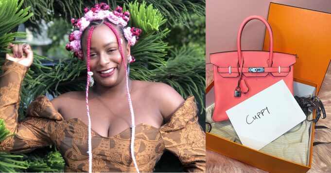DJ Cuppy Gifted An Expensive Birkin Bag By Her Man On Their Second date