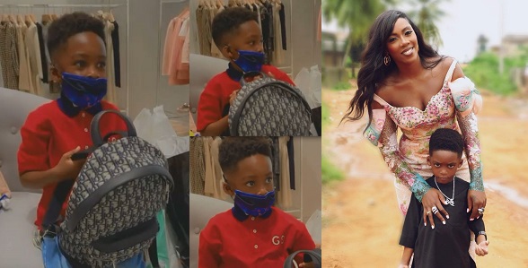 jamikjne Tiwa Savage splashes