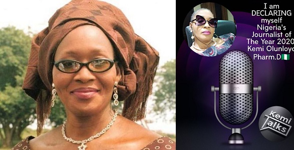 Kemi Olunloyo declares