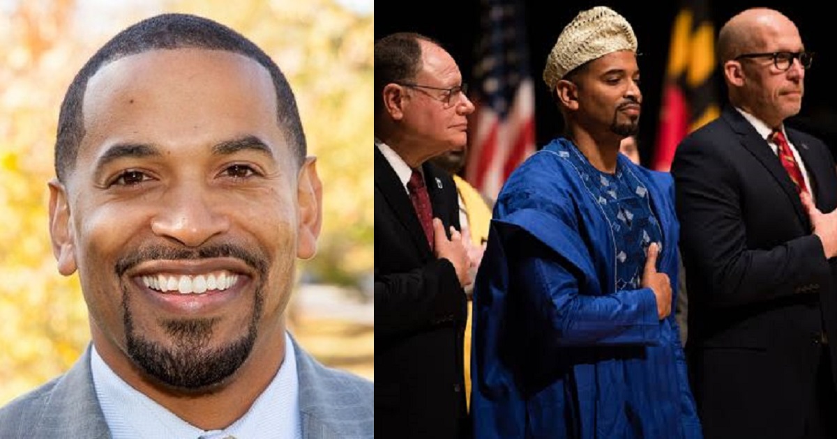 Nigerian elected into public office in U.S. rocks agbada to inauguration (Photos/Video)