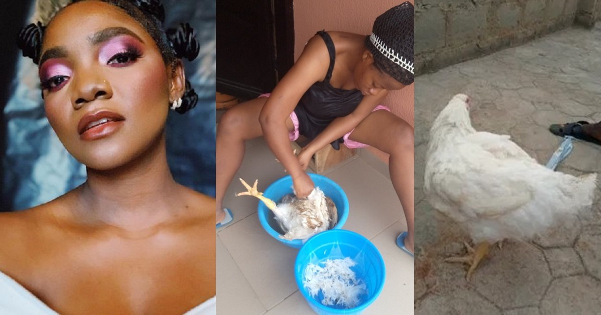 Singer, Simi gifts N200,000 to woman who showered prayers on her struggling husband for buying Christmas chicken