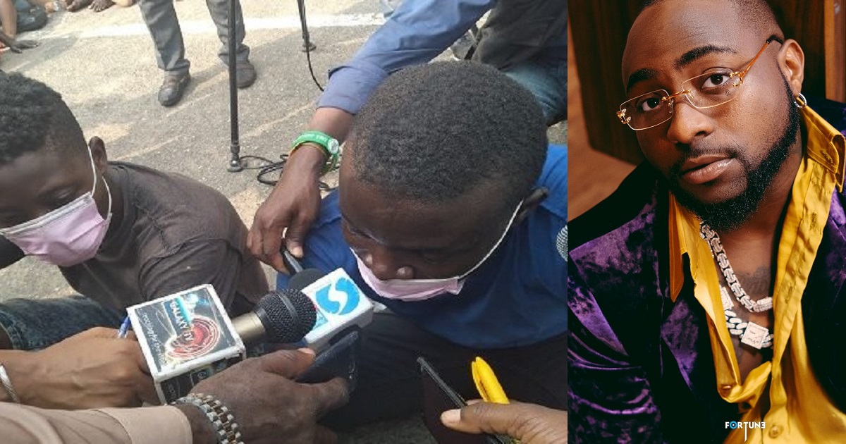 I stole to raise money to feature Davido or Runtown in my music – Suspected car thief says