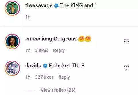 Tiwa Savage shares