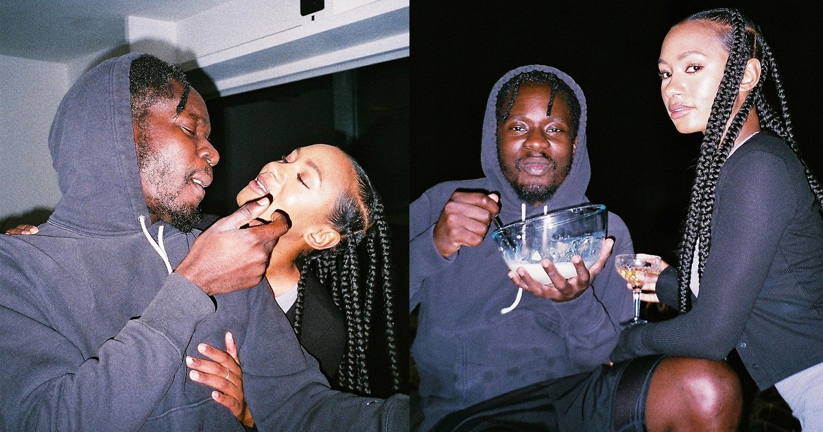 ”You are too sweet” – Mr. Eazi tells his girlfriend, Temi Otedola after she complained about a mosquito bite