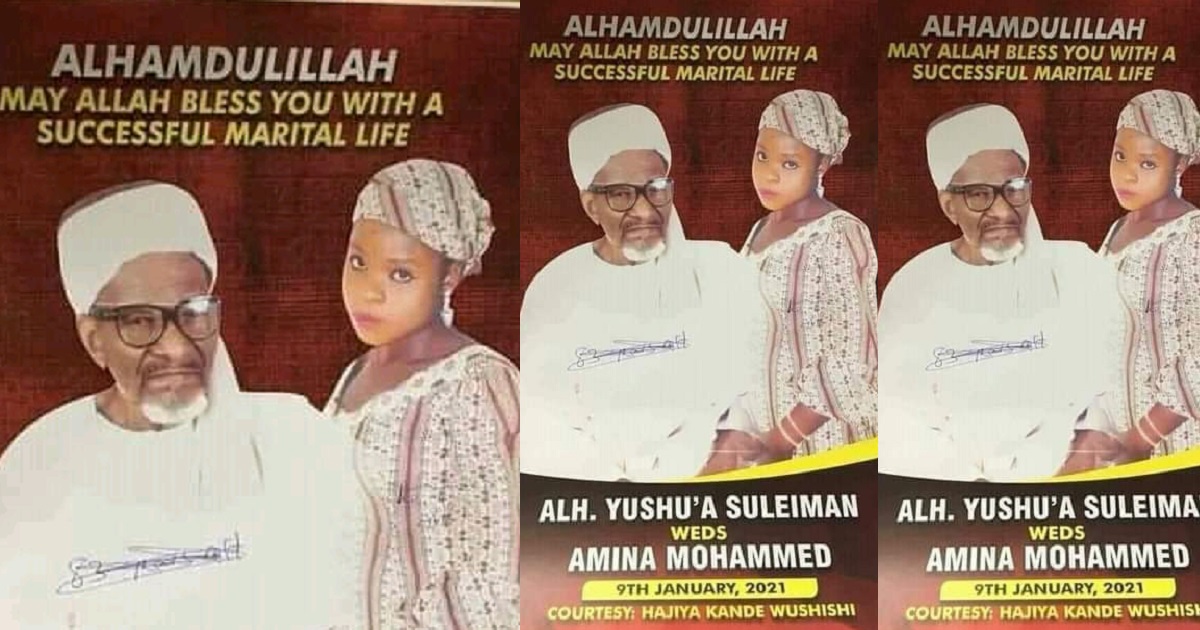 83-year-old Nigerian Muslim man set to marry 16-year-old girl