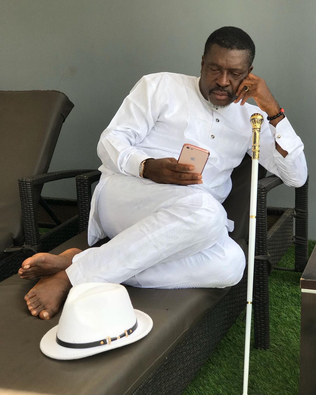 Kanayo O. Kanayo blasts followers who made insensitive comments as he paid  homage to a woman on her 100th birthday celebration - YabaLeftOnline