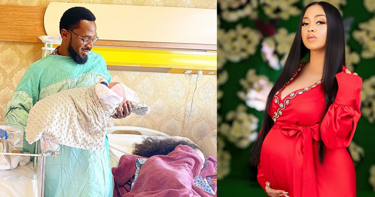 D’Banj and wife Lineo Didi Kilgrow welcome another child, a baby girl (photos)