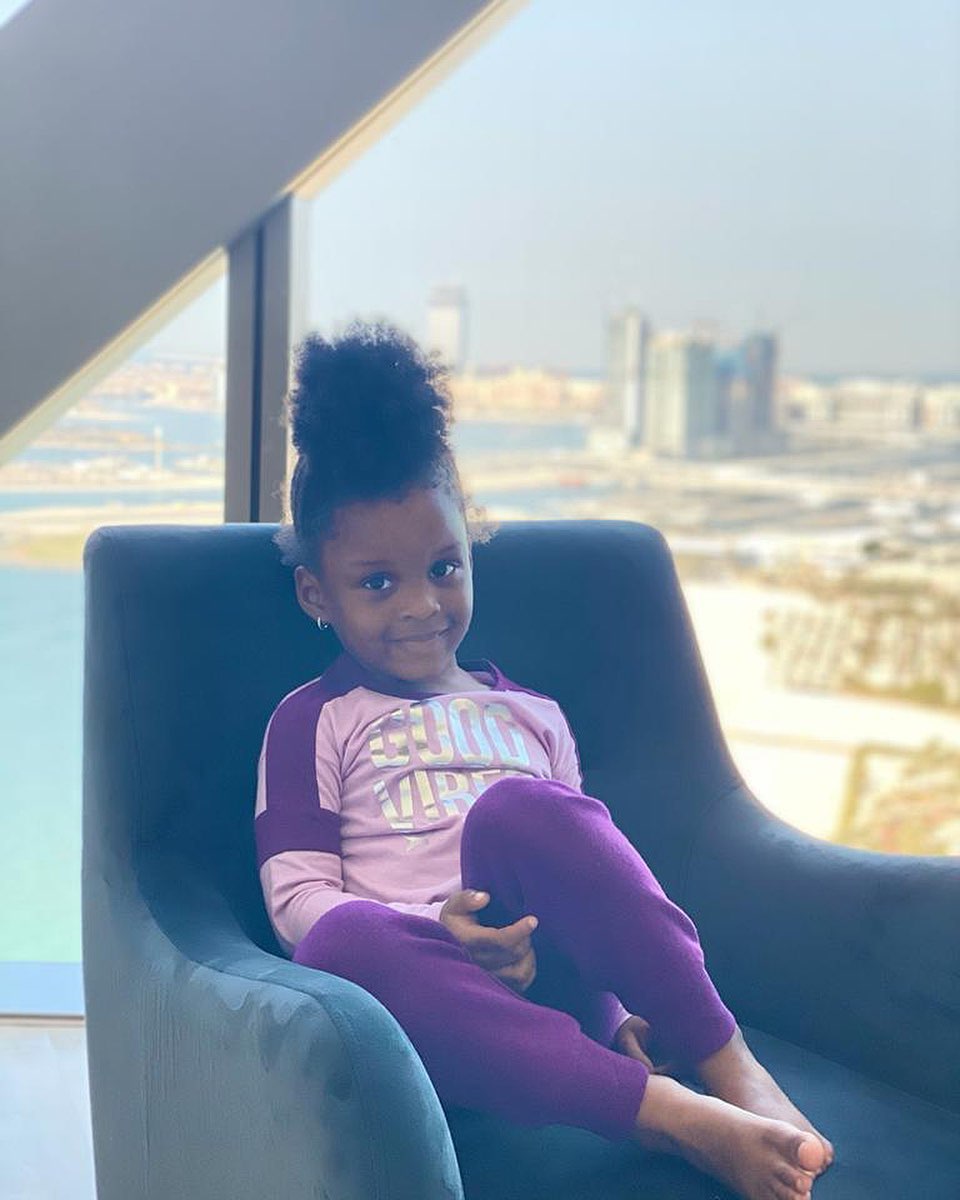 Paul Okoye's daughter checked