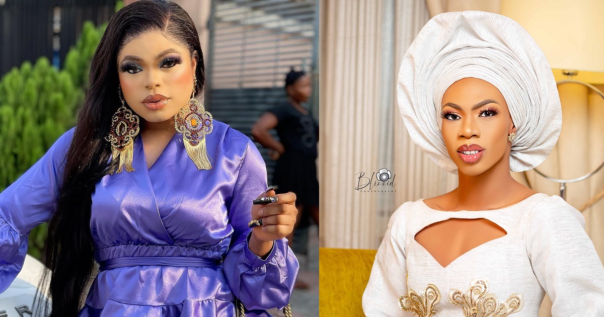 “Na for inside cell you go treat that your HIV with your wide mouth” – Bobrisky drags James Brown ; he replies