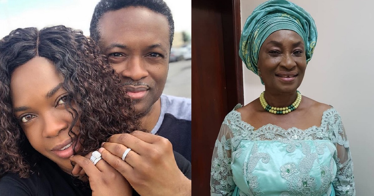 Actress, Omoni Oboli loses her mother-in-law