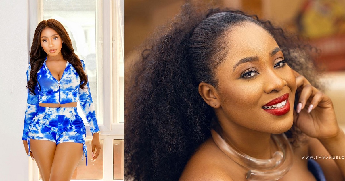 ”It’s the face for me” – Mercy Eke hails Erica’s beauty.
