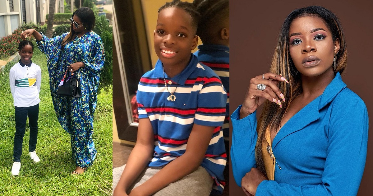 Singer Wizkid’s first babymama, Shola, warns ladies sending nudes to their 9-year-old son, Tife