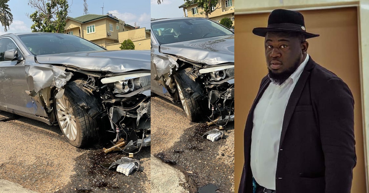 Music Executive, Soso Soberekon survives car accident