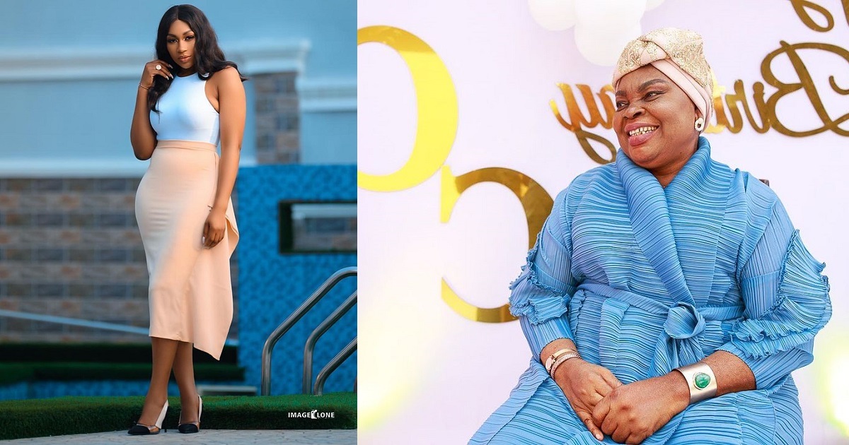 Actress Ebube Nwagbo loses mother.