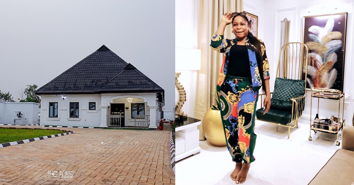 Actress Kemi Afolabi builds a new house