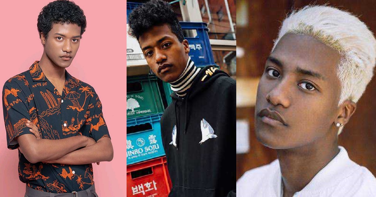 “Naija dey knack anything knackable” – Photos of a Nigerian-South Korean mixed runway model causes stir online (photos)