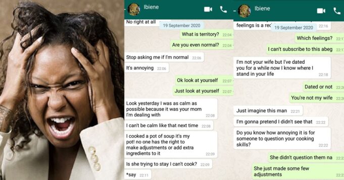 girlfriend expresses