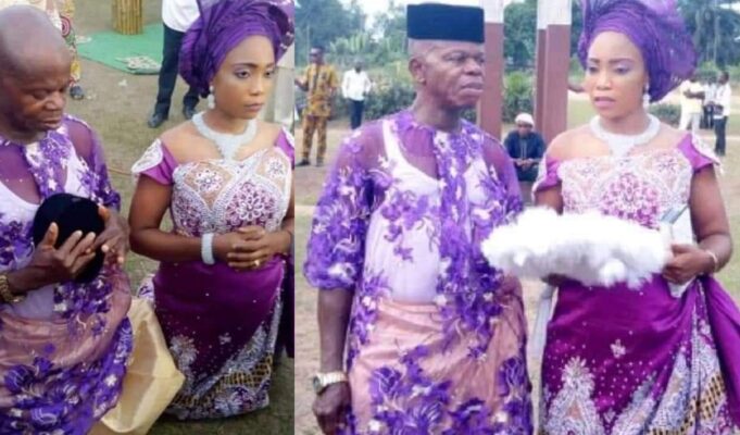 pregnant lady marries