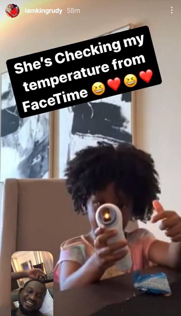 Paul Okoye's daughter