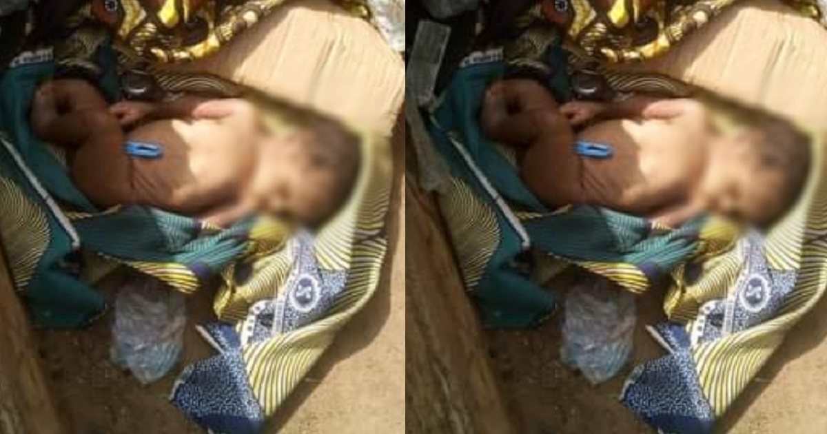 Body of newborn baby found dumped inside gutter in Benue