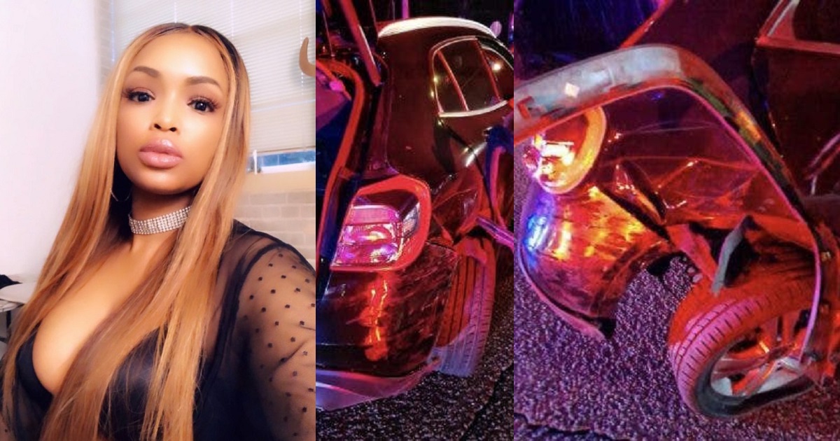 Wizkid’s second baby mama involved in 2nd car accident in a month