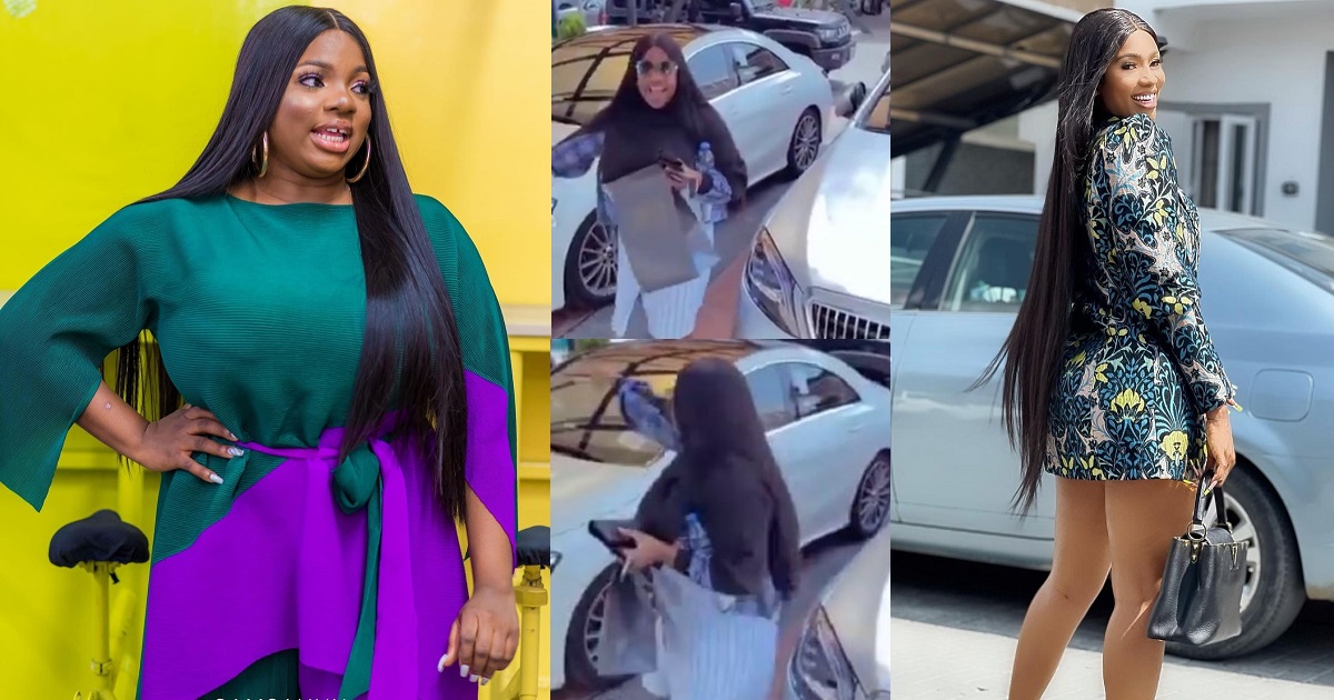 Dorathy laments over parking space while visiting Mercy Eke (Video)