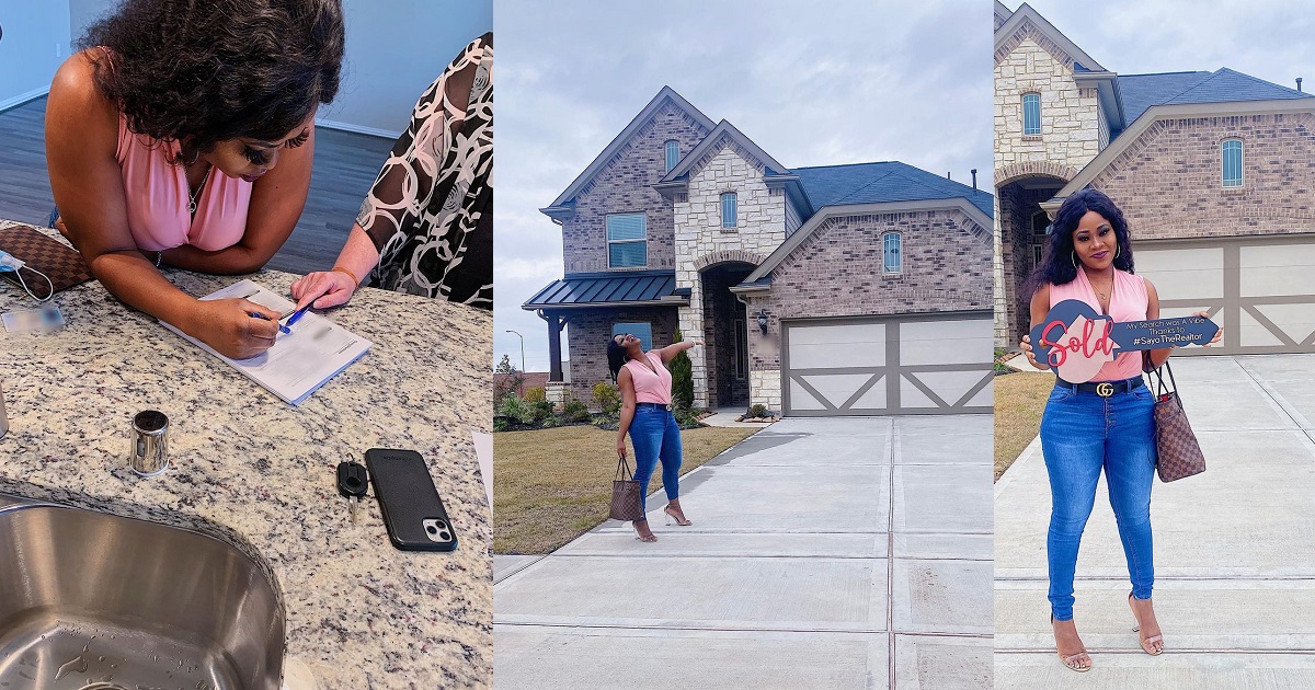 “Few years ago, I couldn’t afford to pay for a 1 bedroom apartment, now I’m a homeowner in America” – Lady writes after buying her first house in the US
