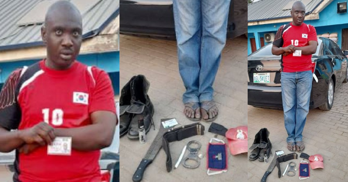 Man who defrauds people by impersonating as Superintendent of Police, EFCC operative apprehended