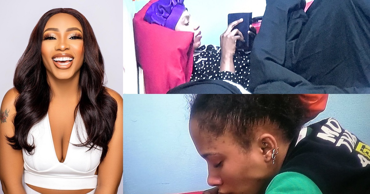 Mercy Eke reacts after old photos of her reading the bible and praying in BBNaija house emerged online