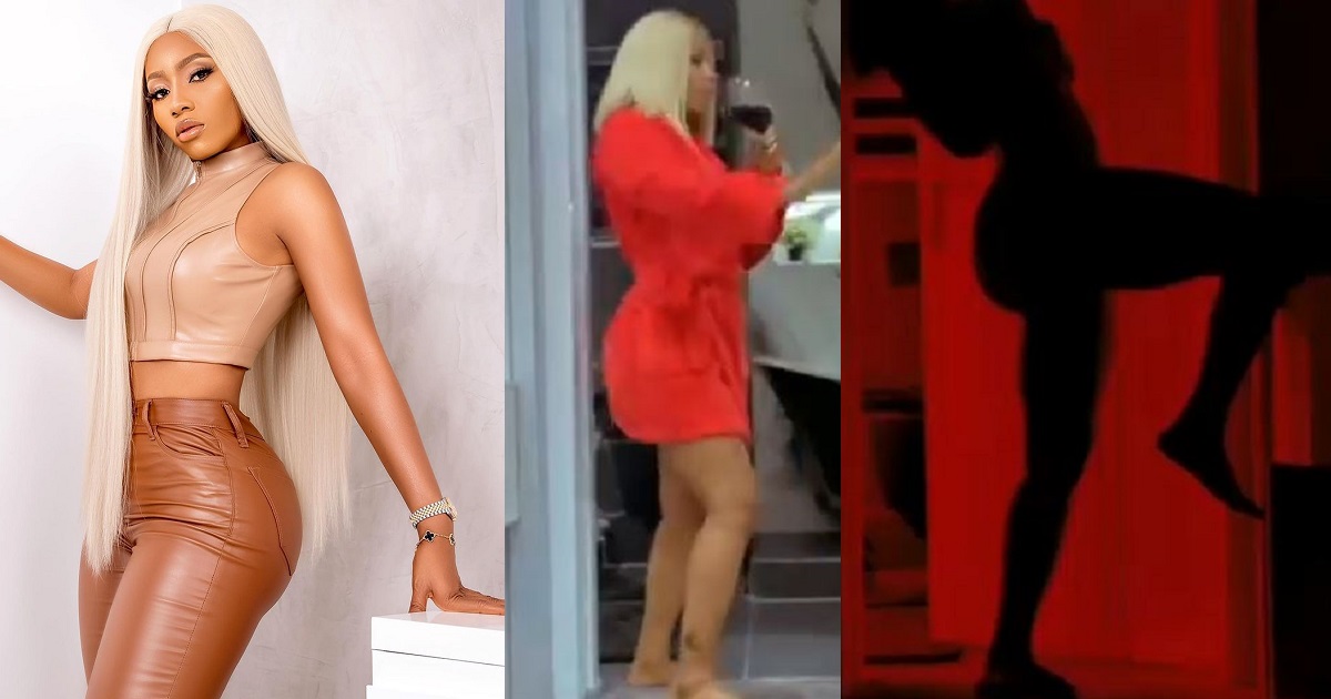 BBNaija star, Mercy Eke joins #Silhouettechallenge (WATCH)