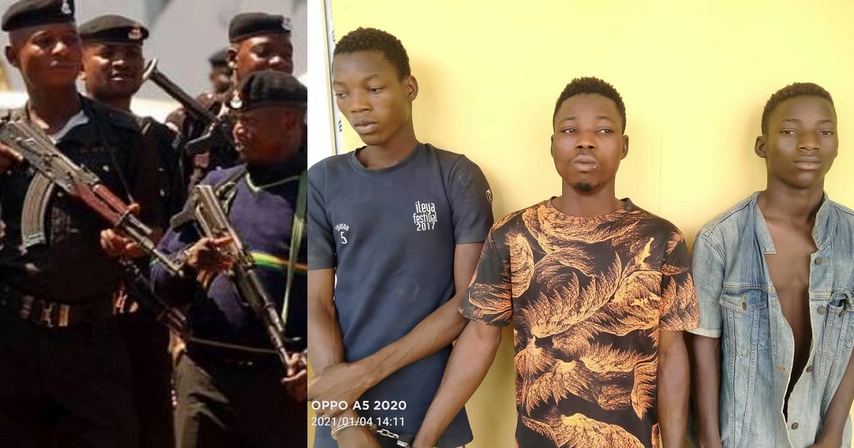 Ogun police arrests three brothers for allegedly killing a Security guard on Christmas eve