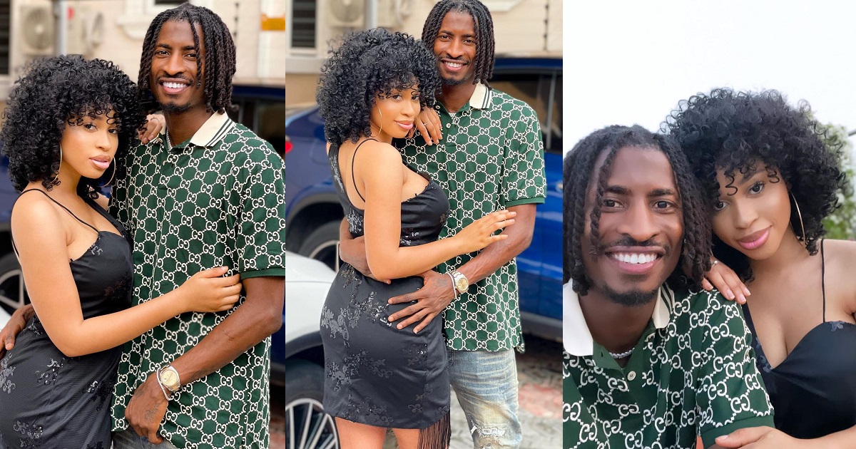 Checkout these lovely new photos of footballer, Peter Olayinka and his fiancée, actress Yetunde Barnabas