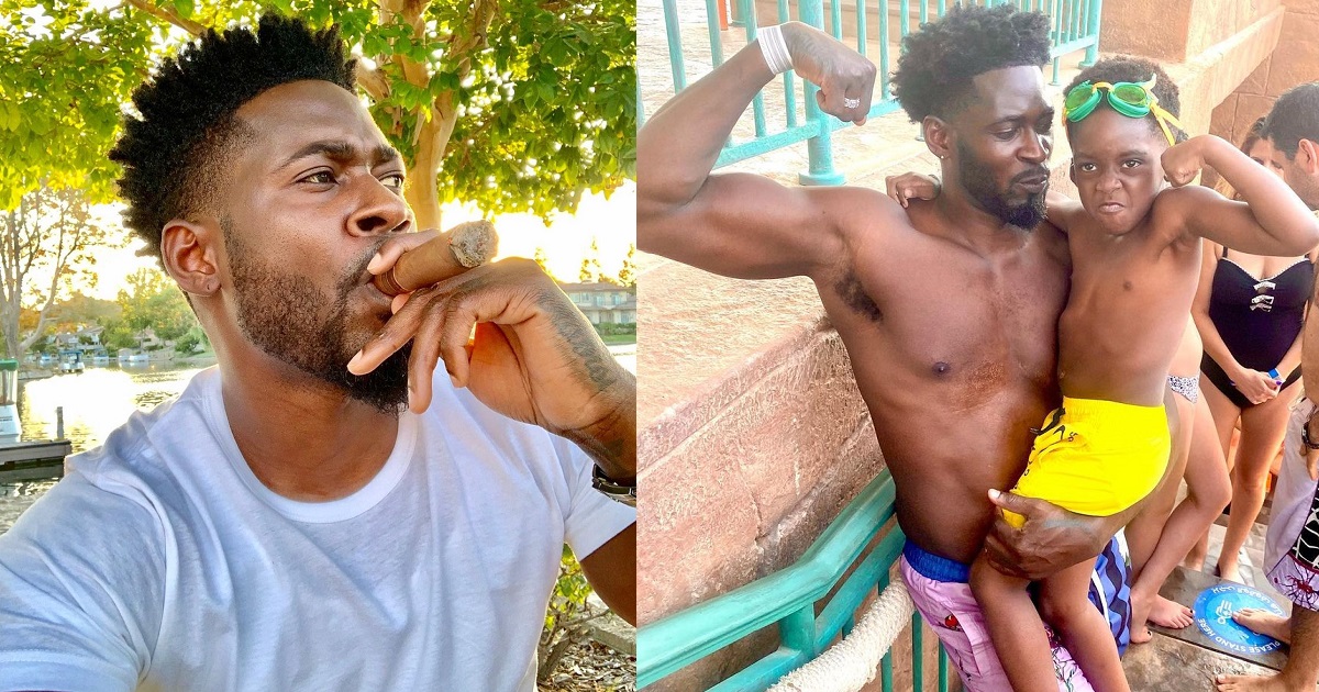 “Real men don’t shave their armpit” – Teebillz takes a swipe at trolls insulting him over unshaven armpit