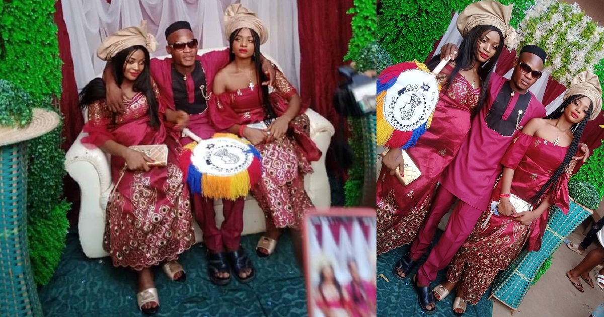 Twin sisters allegedly marries same man because they can’t live without each other (Photos/Video)