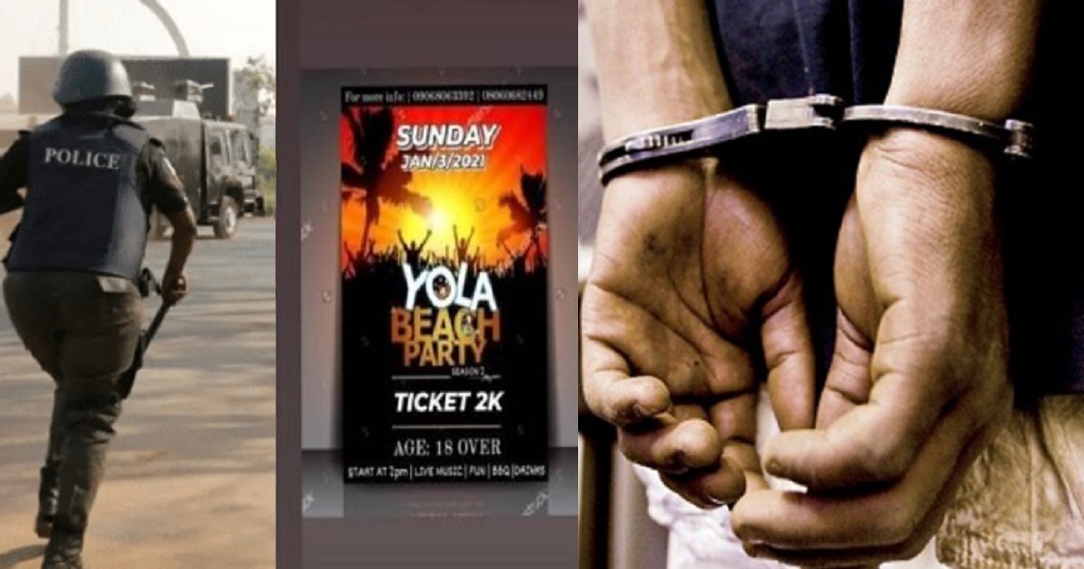 Police launches investigation into ‘sponsors’ of botched Yola beach party