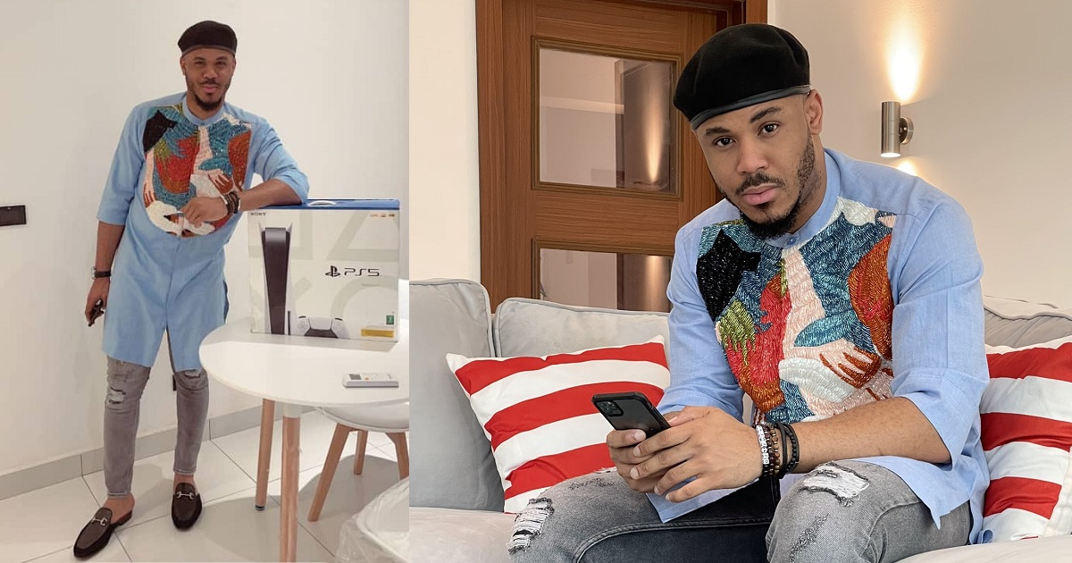 Fans gift BBNaija graduate, Ozo, a PS5