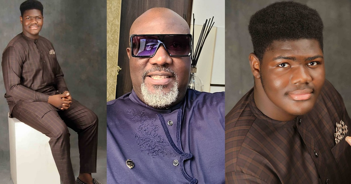 Dino Melaye Celebrates Lookalike Son, Joshua On His Birthday (Photos)