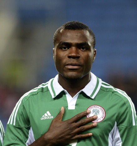 Footballer Emenike builds