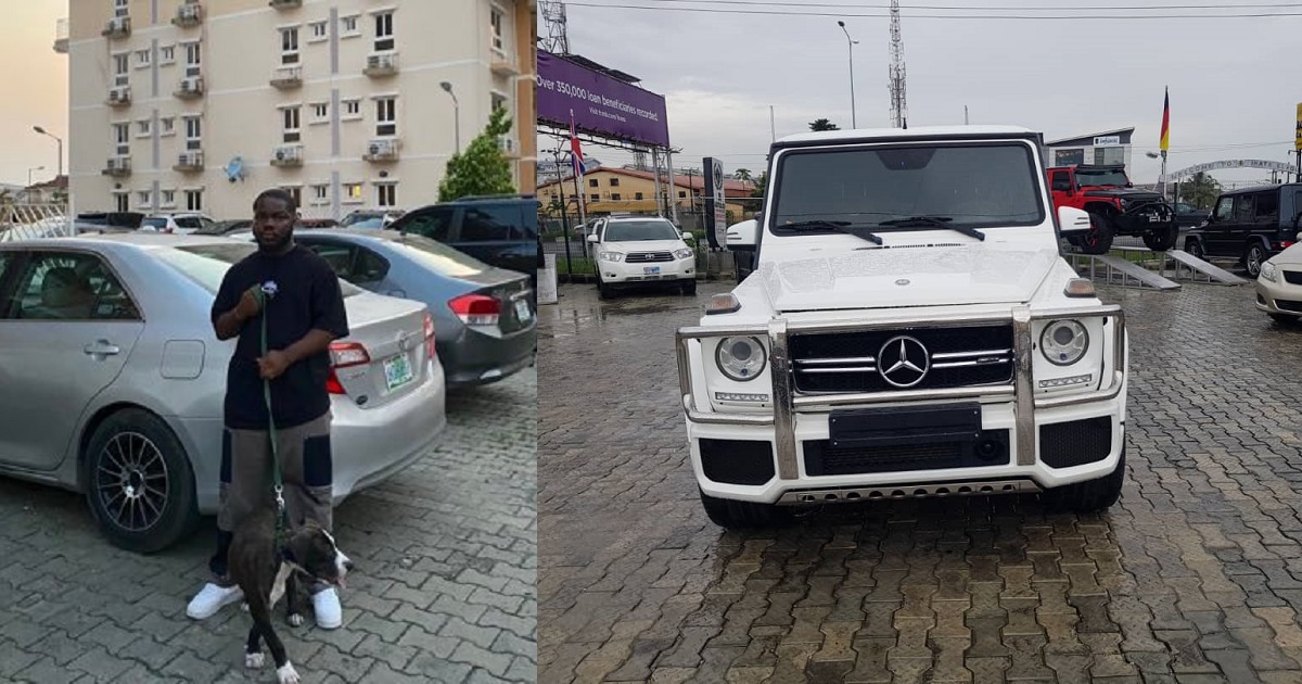 man drove