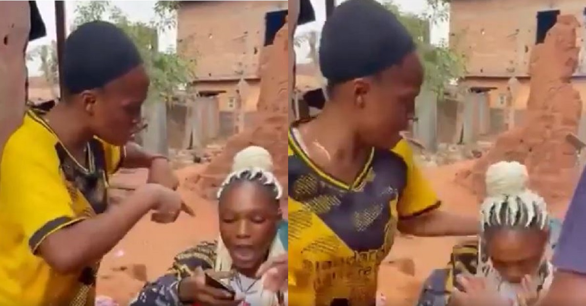 Lady fights